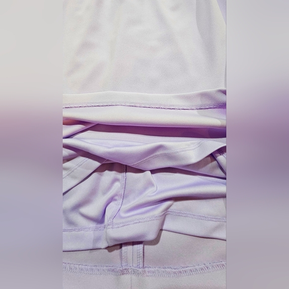 Calvin Klein Desinger Orchid Lilac‎ Cold Shoulder Cocktail Dress Nordstrom 12 - Picture 5 of 7